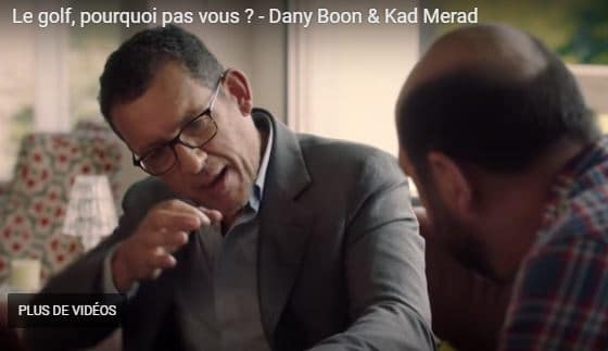 Humour : Dany Boon et la Ryder Cup